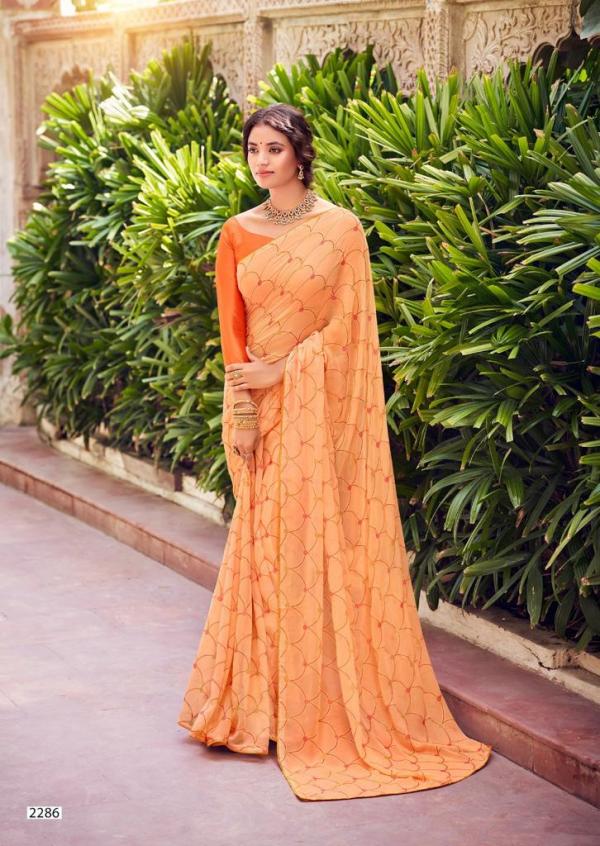 Kashvi Aakruti 2 Fancy Wear Georgette Designer Saree Collection
